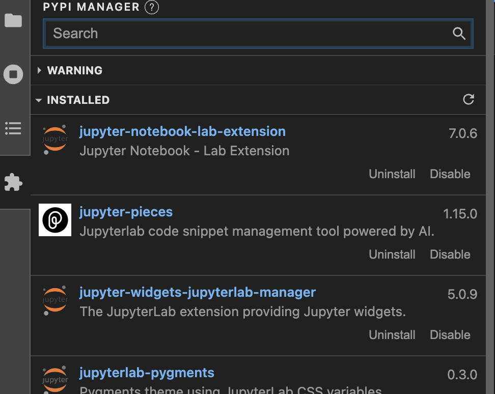 JupyterLab Plugin Version